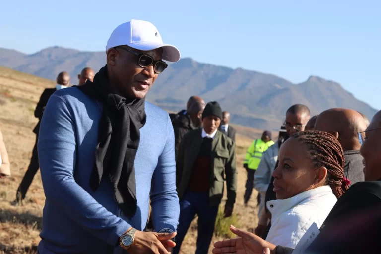 President Boko Visits Makhaleng Dam Site, Calls for Regional Unity on Water Security