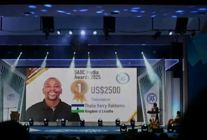 Lesotho Shines at SADC Awards as Rakhomo, Kholumo Bring Home Top Honours
