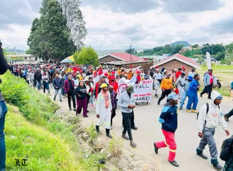 Lephema Defies Matekane as Labour Unions March Under LDF Intimidation 