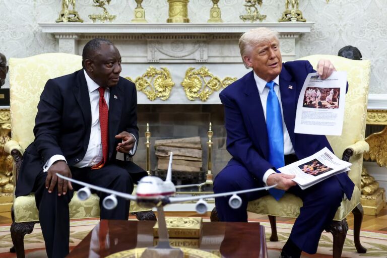Ramaphosa Blames Disinformation for U.S.- South Africa Tensions