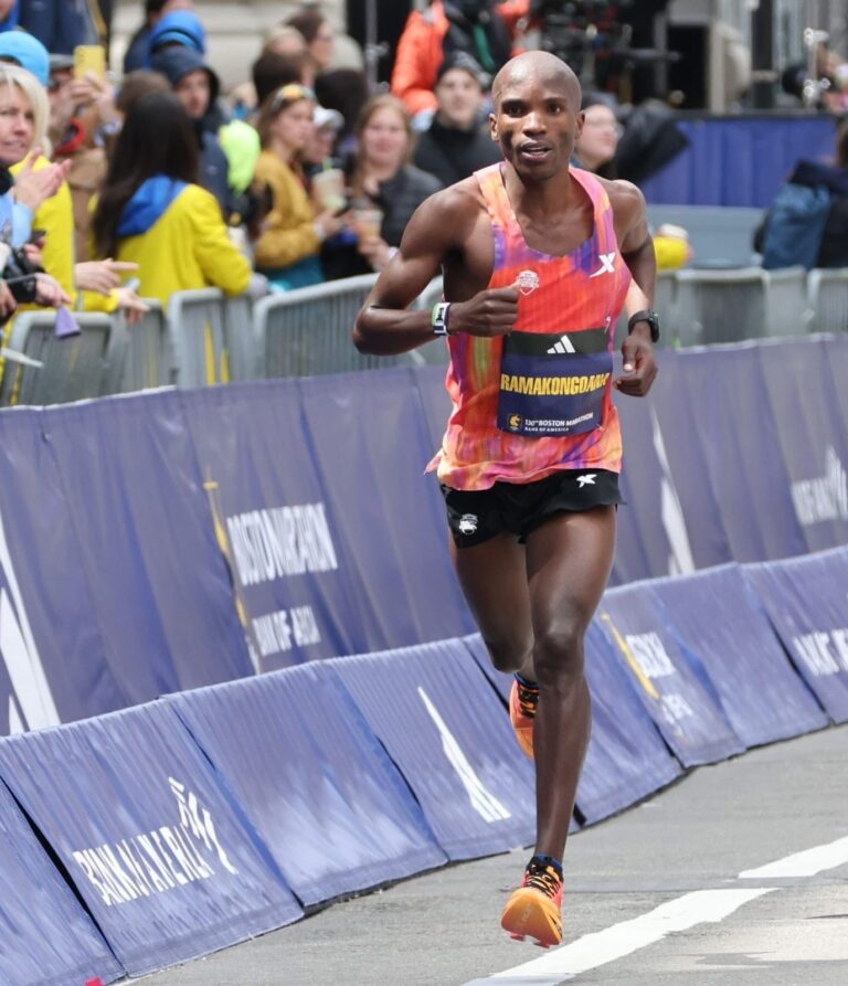 Ramakongoana Sets National Record at Historic Boston Marathon