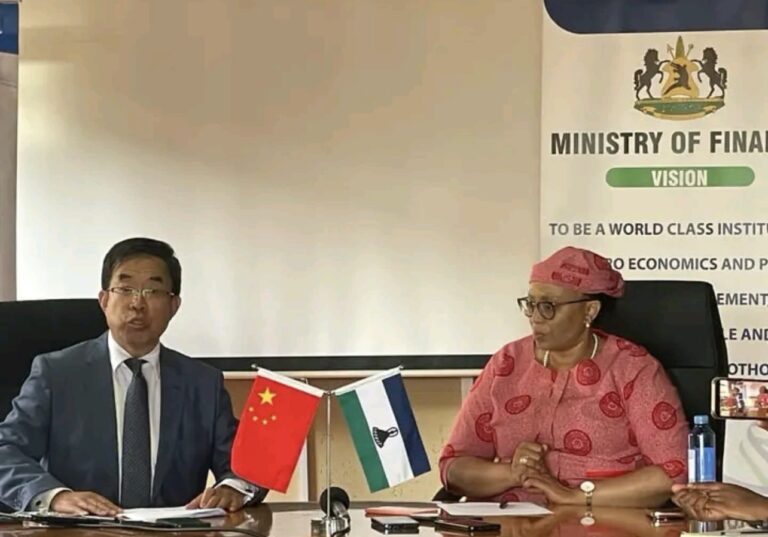 China Cancels Lesotho’s M214m loan, Eases Country’s Debt Burden
