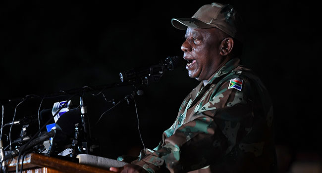 Ramaphosa tells South Africans: stop checking people’s papers…that is not your job